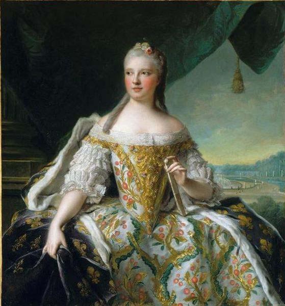 Jjean-Marc nattier Marie-Josephe de Saxe, Dauphine de France dite autrfois Madame de France